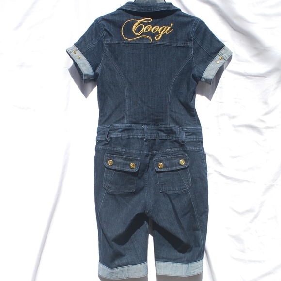 Coogi | Denim Jean One Piece - M - Picture 1 of 8